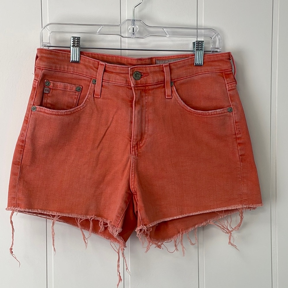 AG Adriano Goldschmied The Hailey Cut-Off Short Ex-Boyfriend Size 27R EUC